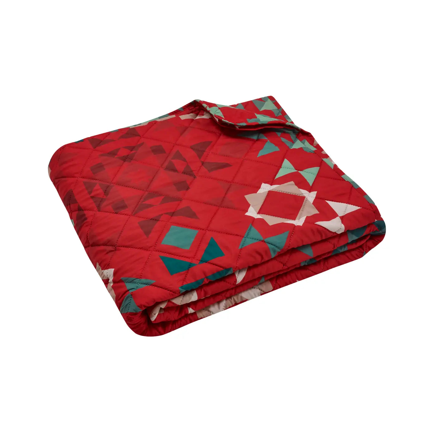 Christmas Patchwork Bedspread 220cm x 230cm by Catherine Lansfield