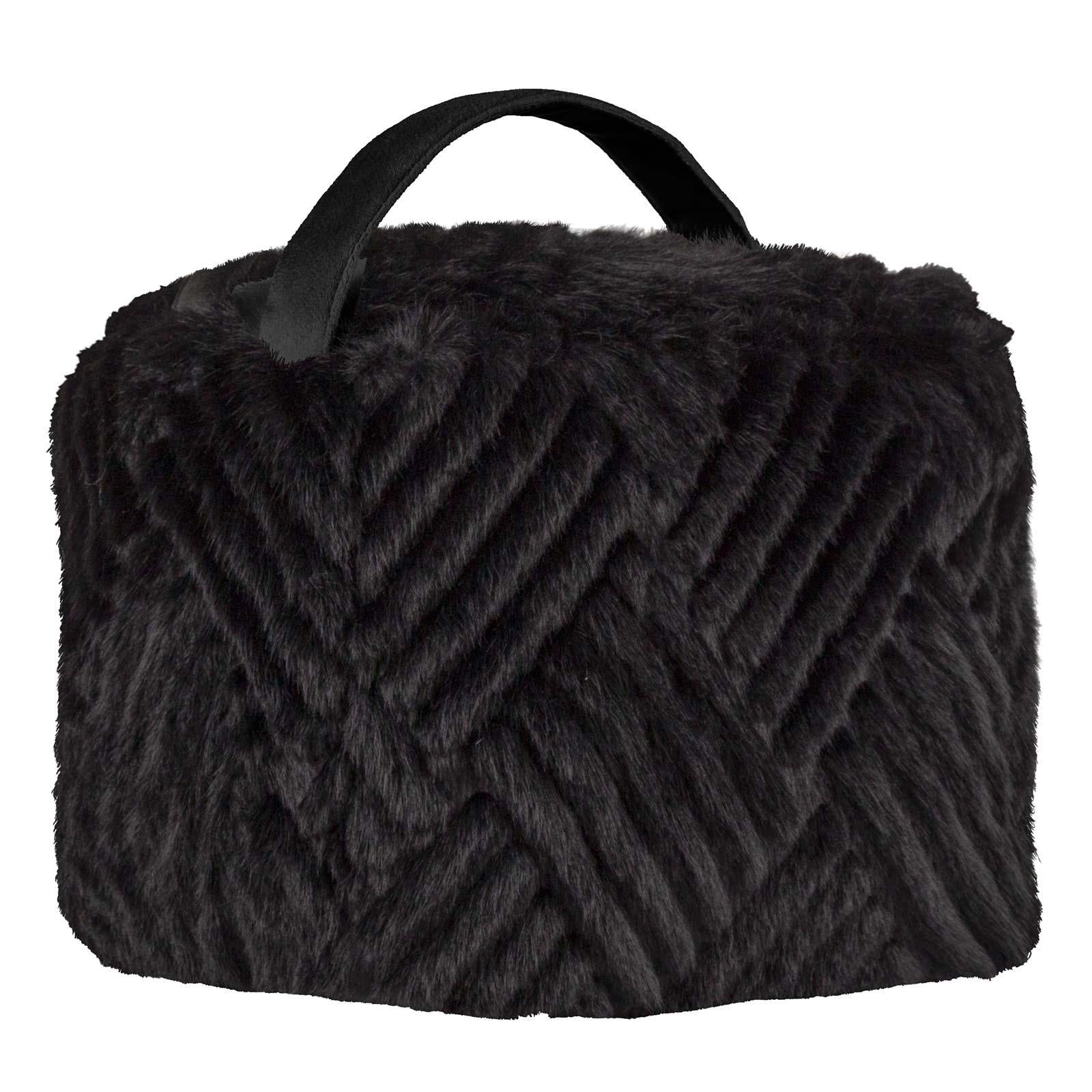 Sonnet Faux Fur Door Stop by Paoletti