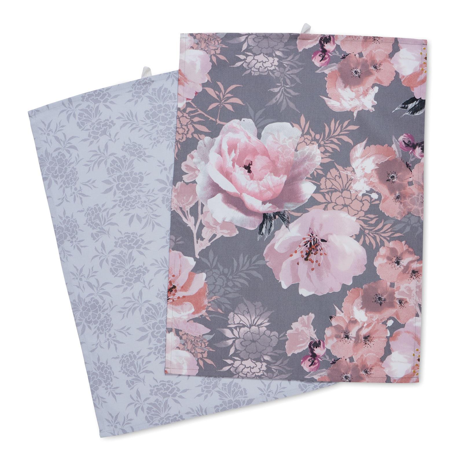 Dramatic Floral Kitchen Textiles Collection by Catherine Lansfield