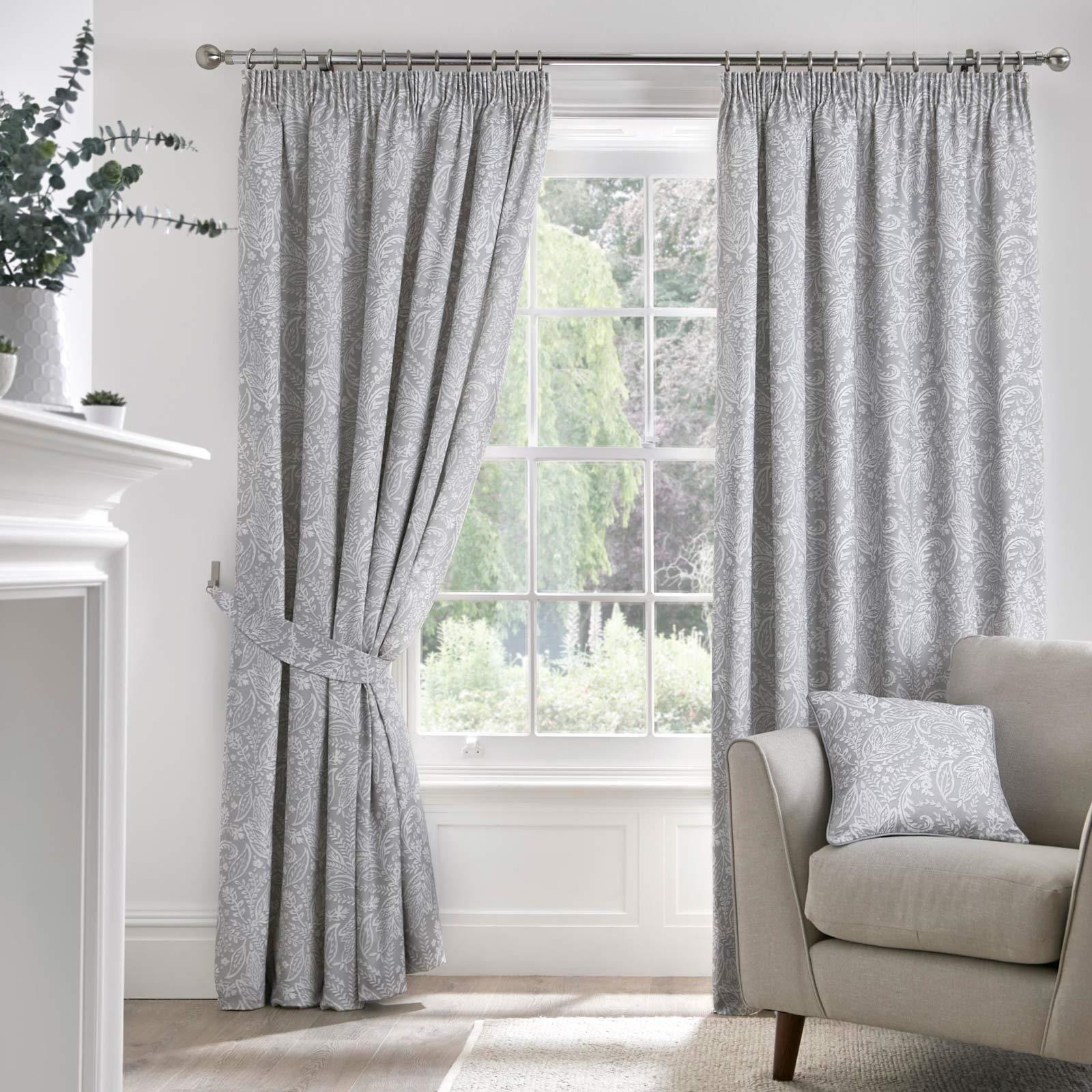 Aveline Tape Top Pencil Pleat Curtains by Dreams & Drapes