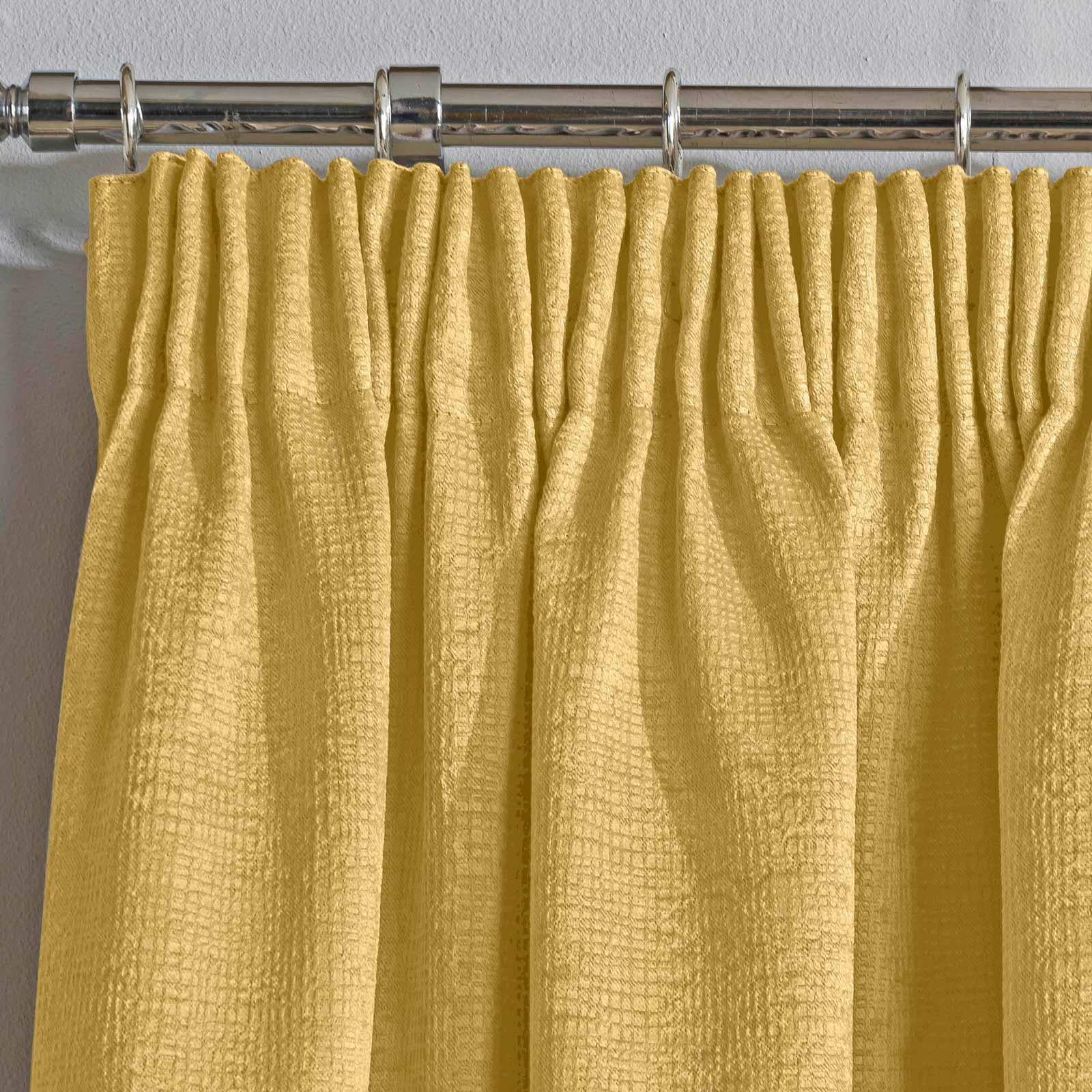 Matrix Thermal Dim Out Tape Top Pencil Pleat Curtains by Enhanced Living