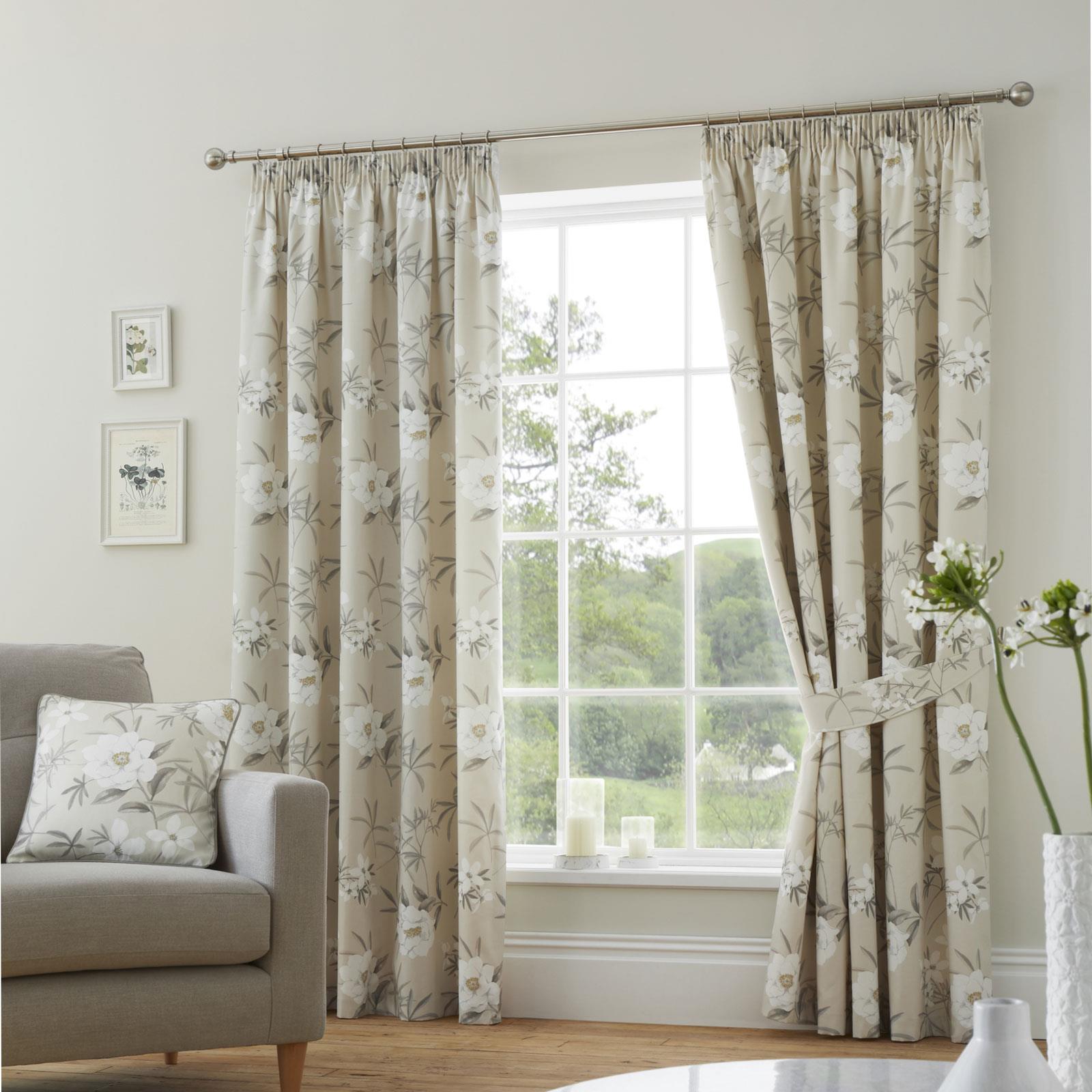 Eve Tape Top Pencil Pleat Curtains by Dreams & Drapes Design