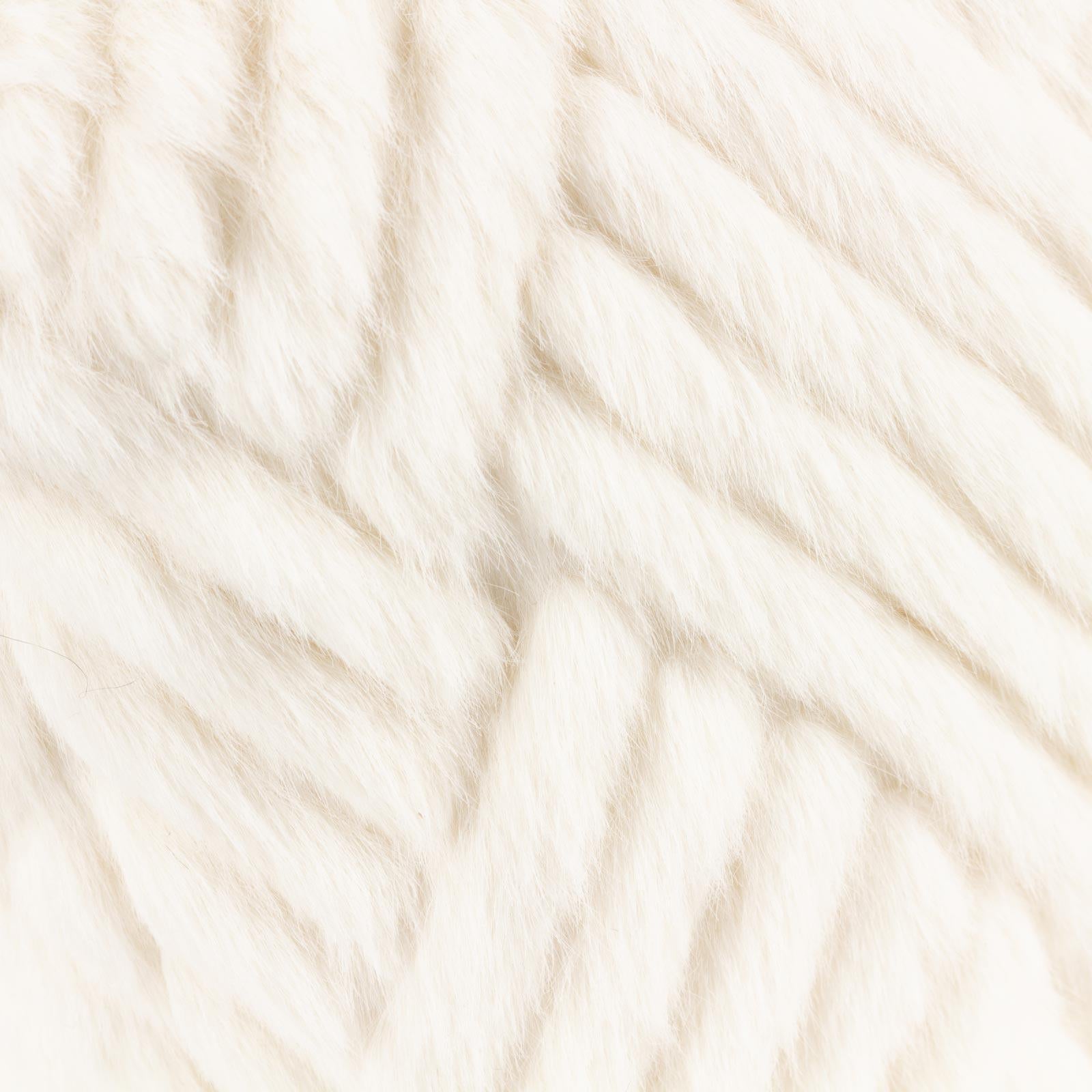 Sonnet Faux Fur Door Stop by Paoletti