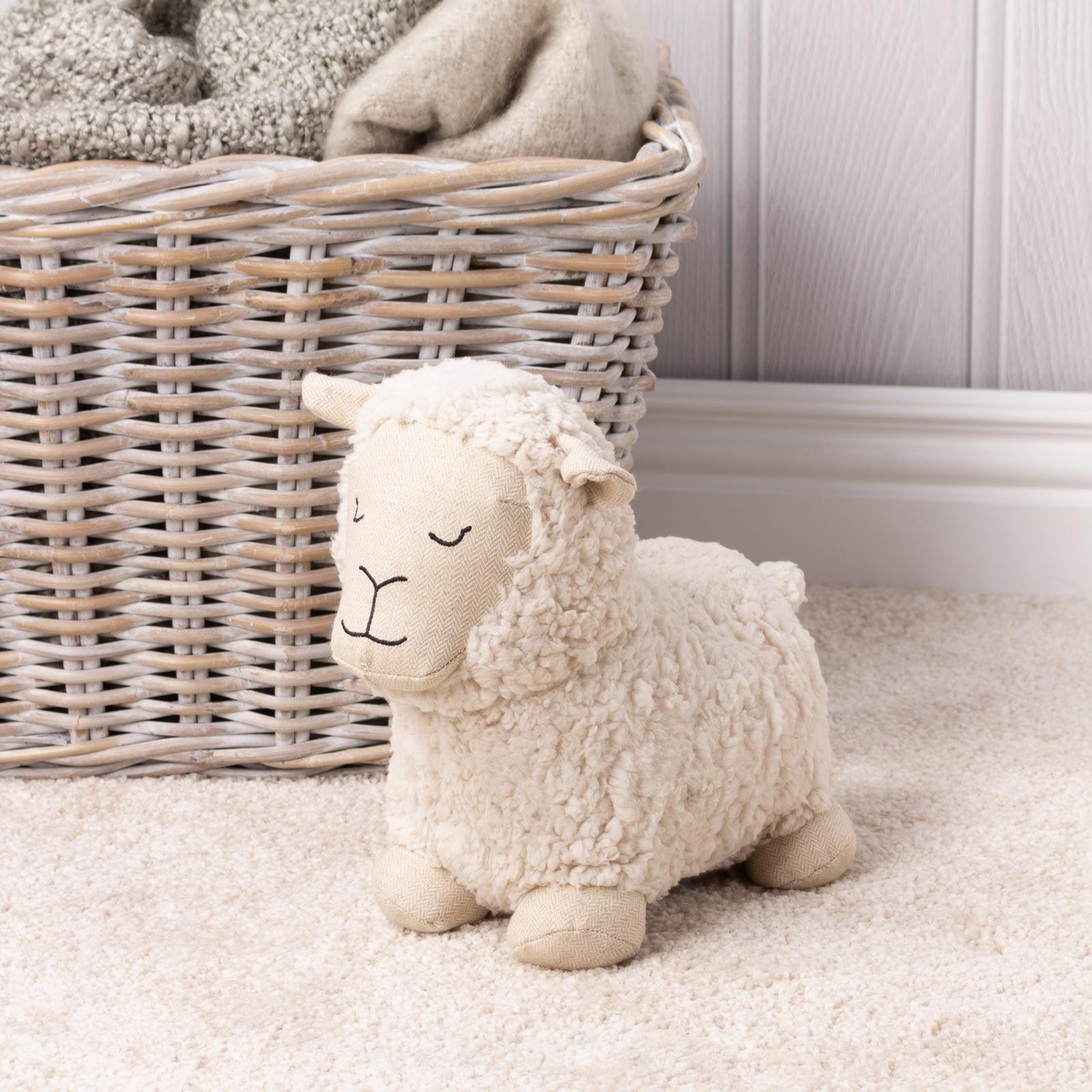 Sheep Shearling Fleece Doorstop by Paoletti