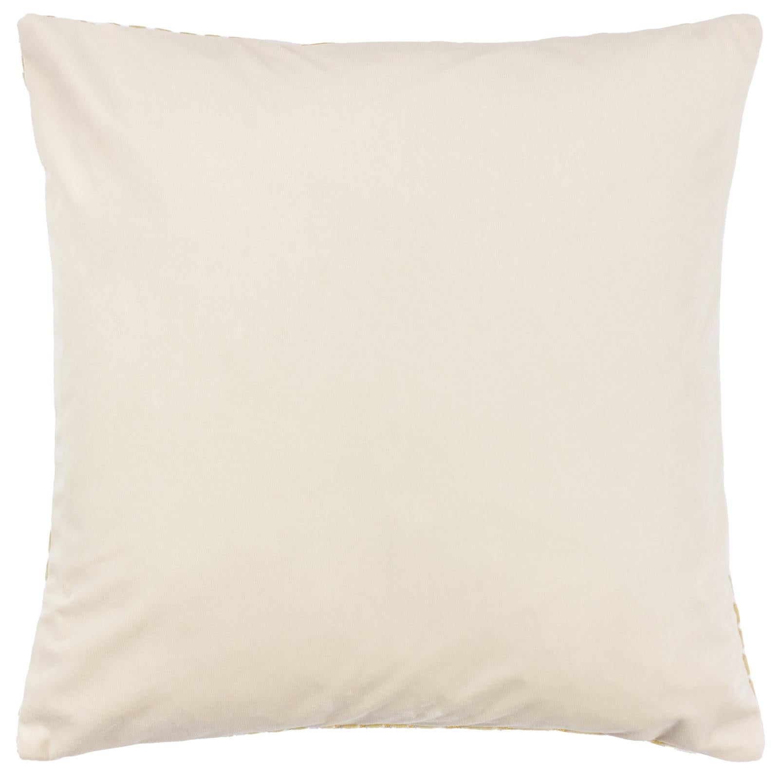 Evoke Cut Velvet Cushion Cover 18" x 18" by Paoletti