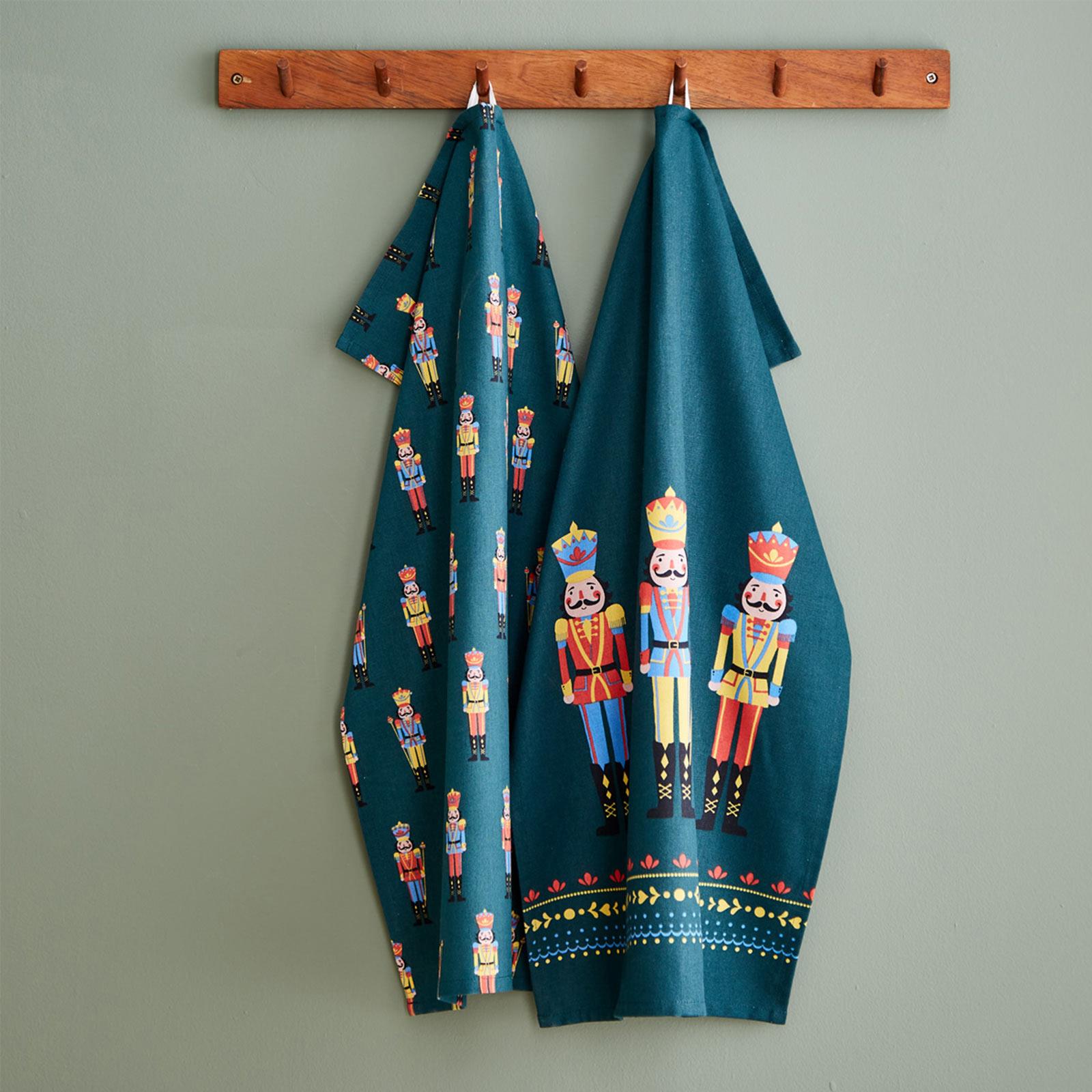 Christmas Nutcracker Kitchen Textiles Collection by Catherine Lansfield