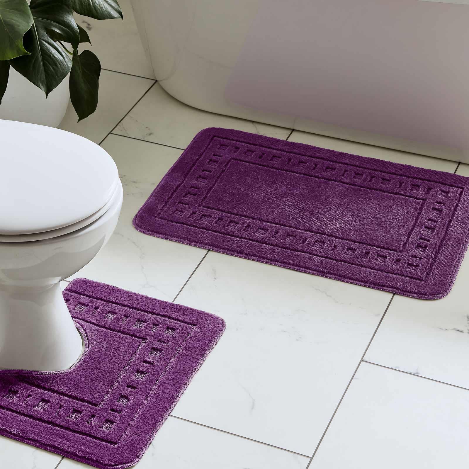Armoni Bath Mat & Pedestal Bathroom Set by Catherine Lansfield
