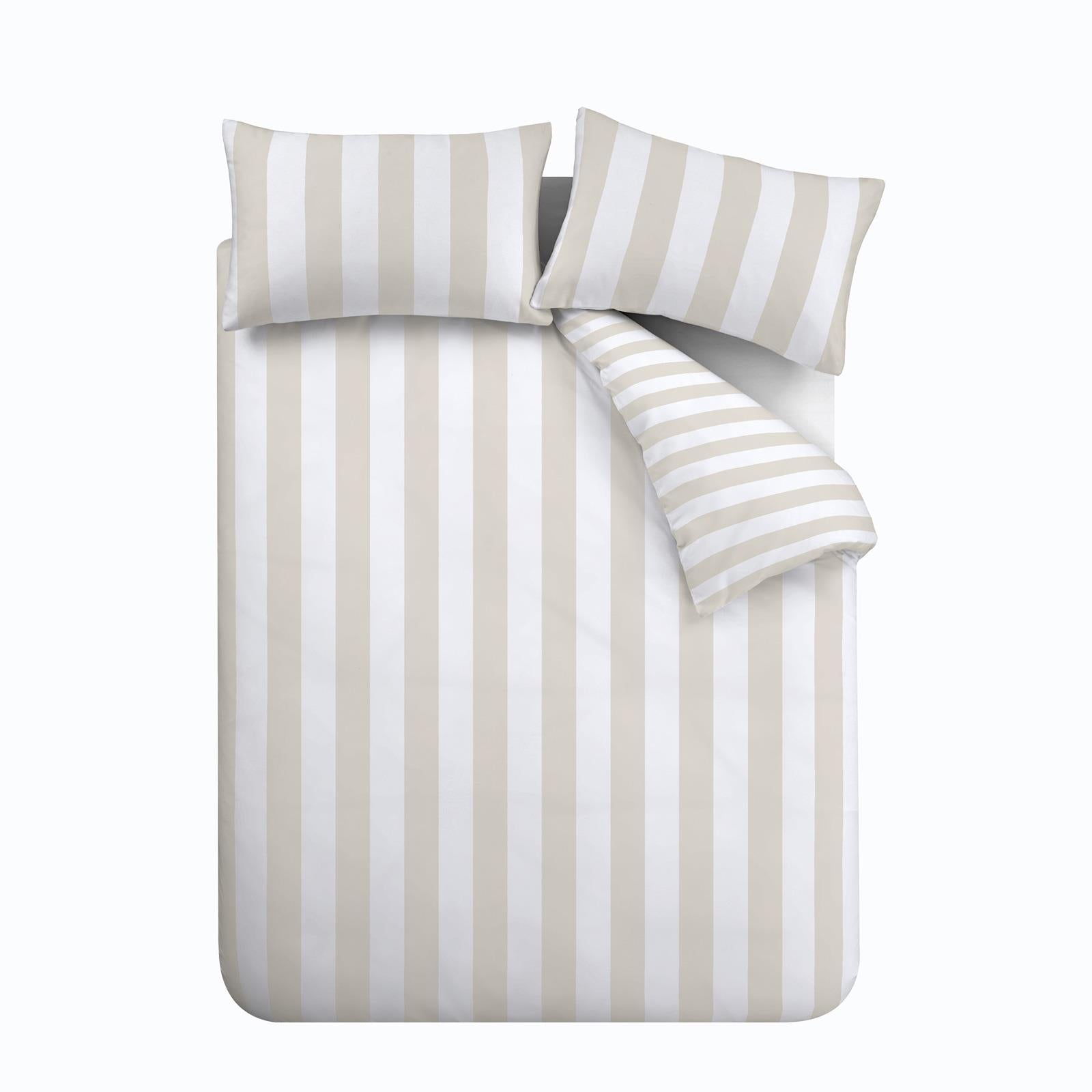 Cove Stripe Duvet Cover Set by Catherine Lansfield