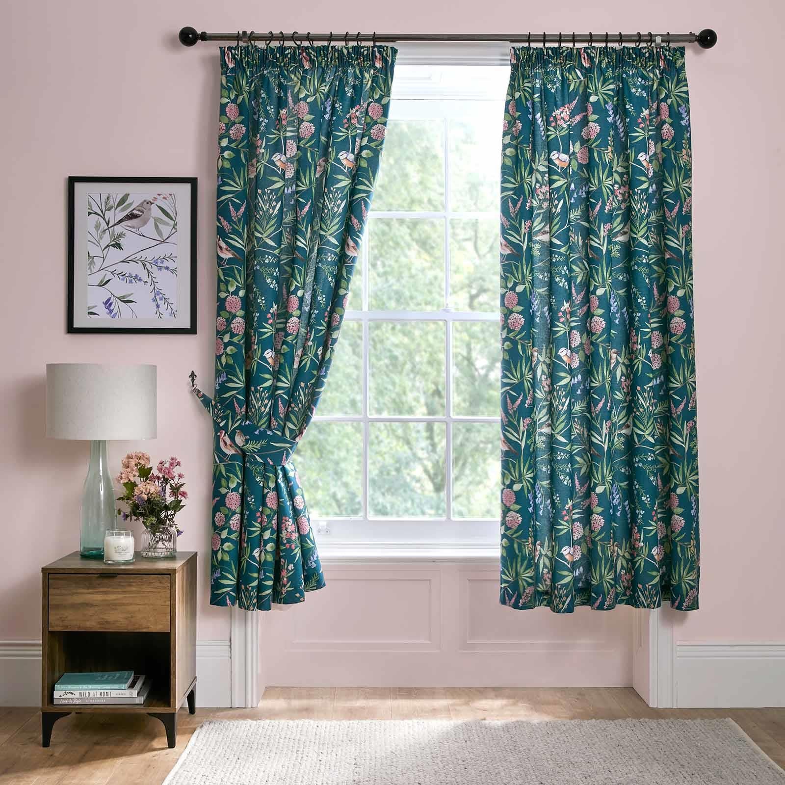 Caraway Tape Top Pencil Pleat Curtains by Dreams & Drapes Design