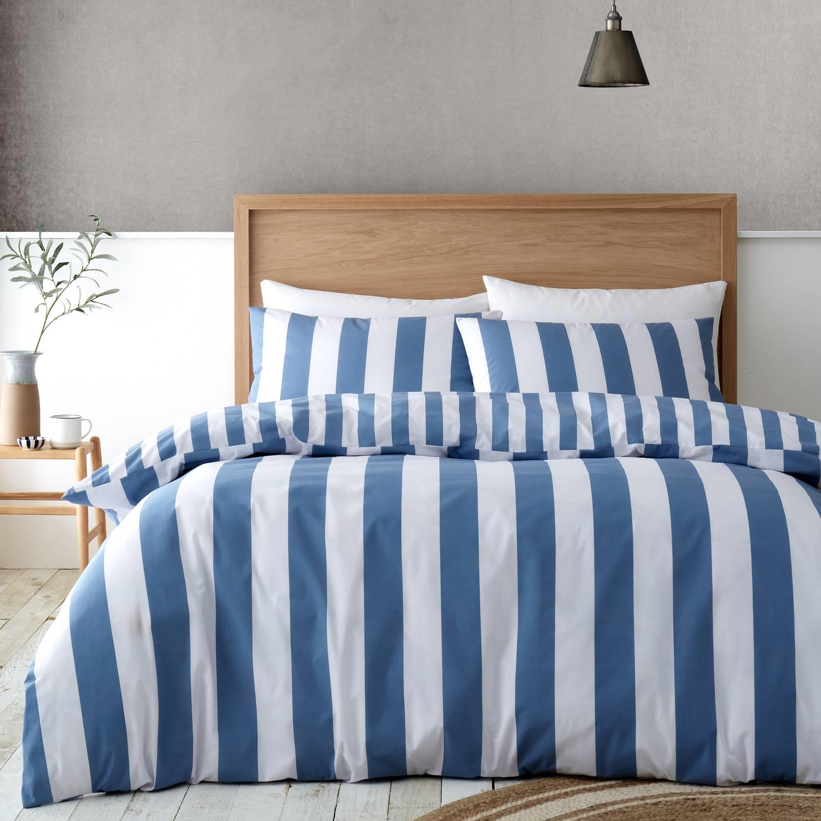 Cove Stripe Duvet Cover Set by Catherine Lansfield