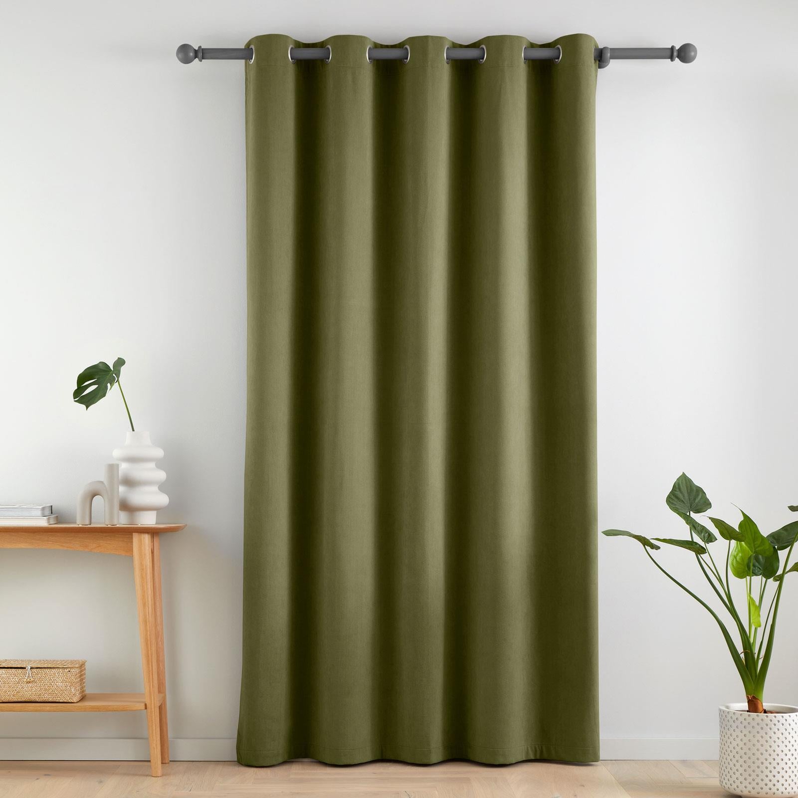 Wilson Velvet Blackout Thermal Door Curtain Panel by Catherine Lansfield