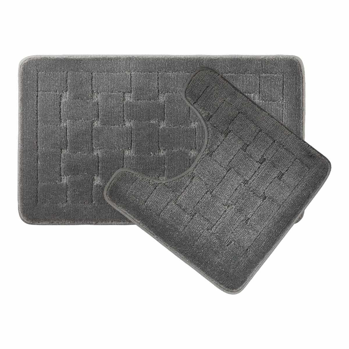 Orkney Bath Mat and Pedestal Bathroom Set by Emma Barclay