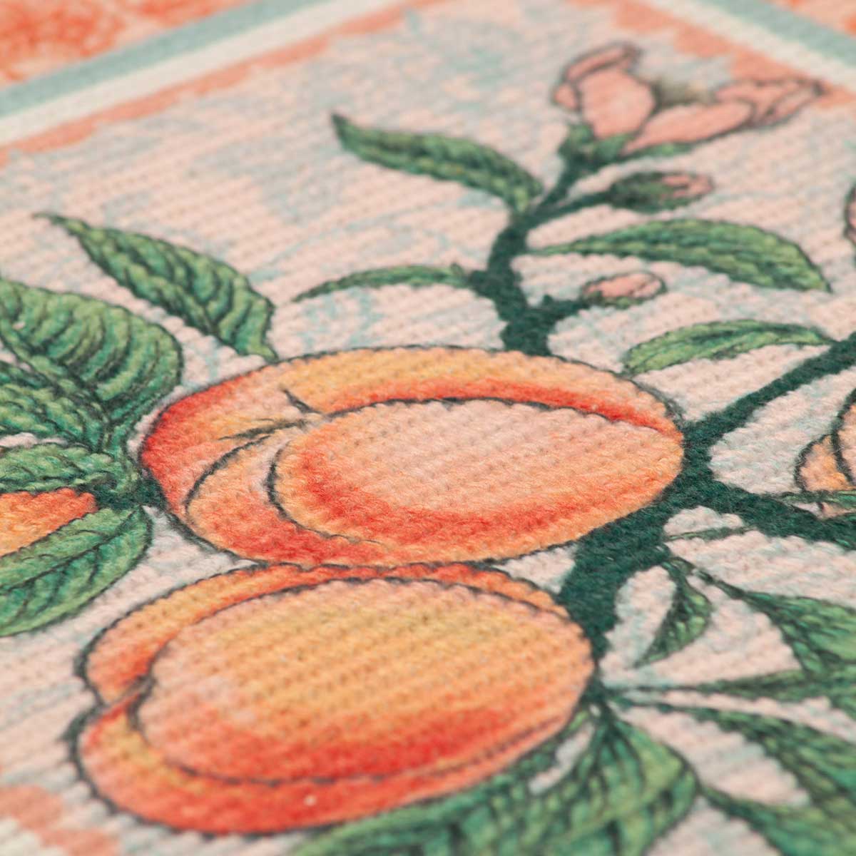 Anemone Peaches Kitchen Table Runner / Placemat by furn.