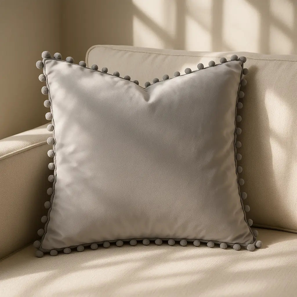 Poms Cushion Cover 43cm x 43cm (17"x17") by Alan Symonds