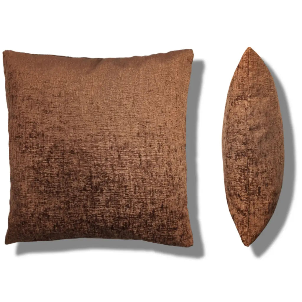 Belmont Chenille Cushion Cover and Filled Cushion by Sundour