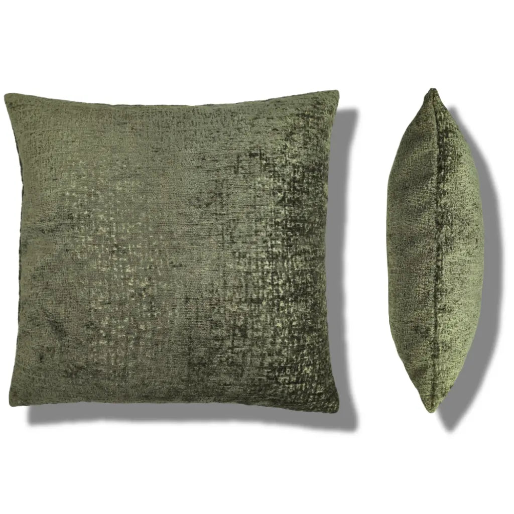 Belmont Chenille Cushion Cover and Filled Cushion by Sundour