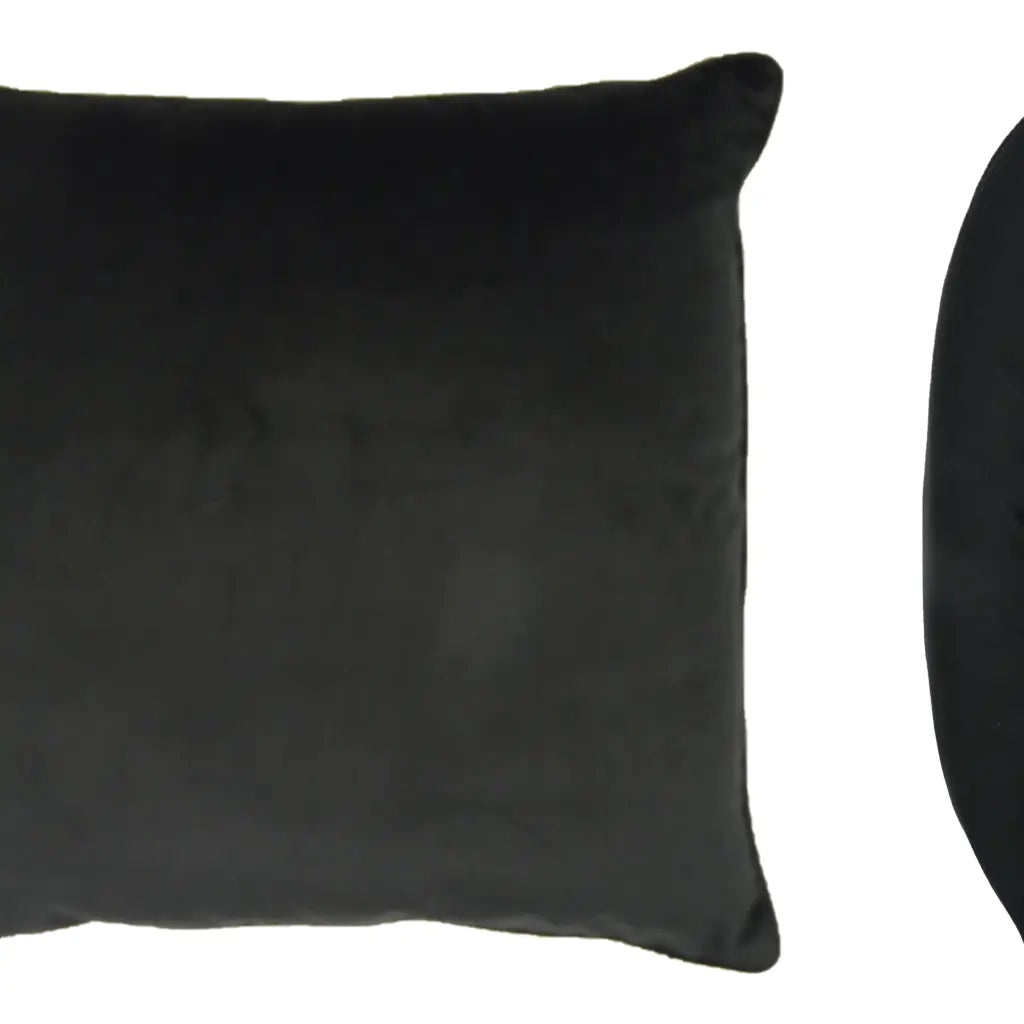 Berkshire Velvet Cushion Cover and Filled Cushion 22" x 22" (55cm x 55cm) by Sundour