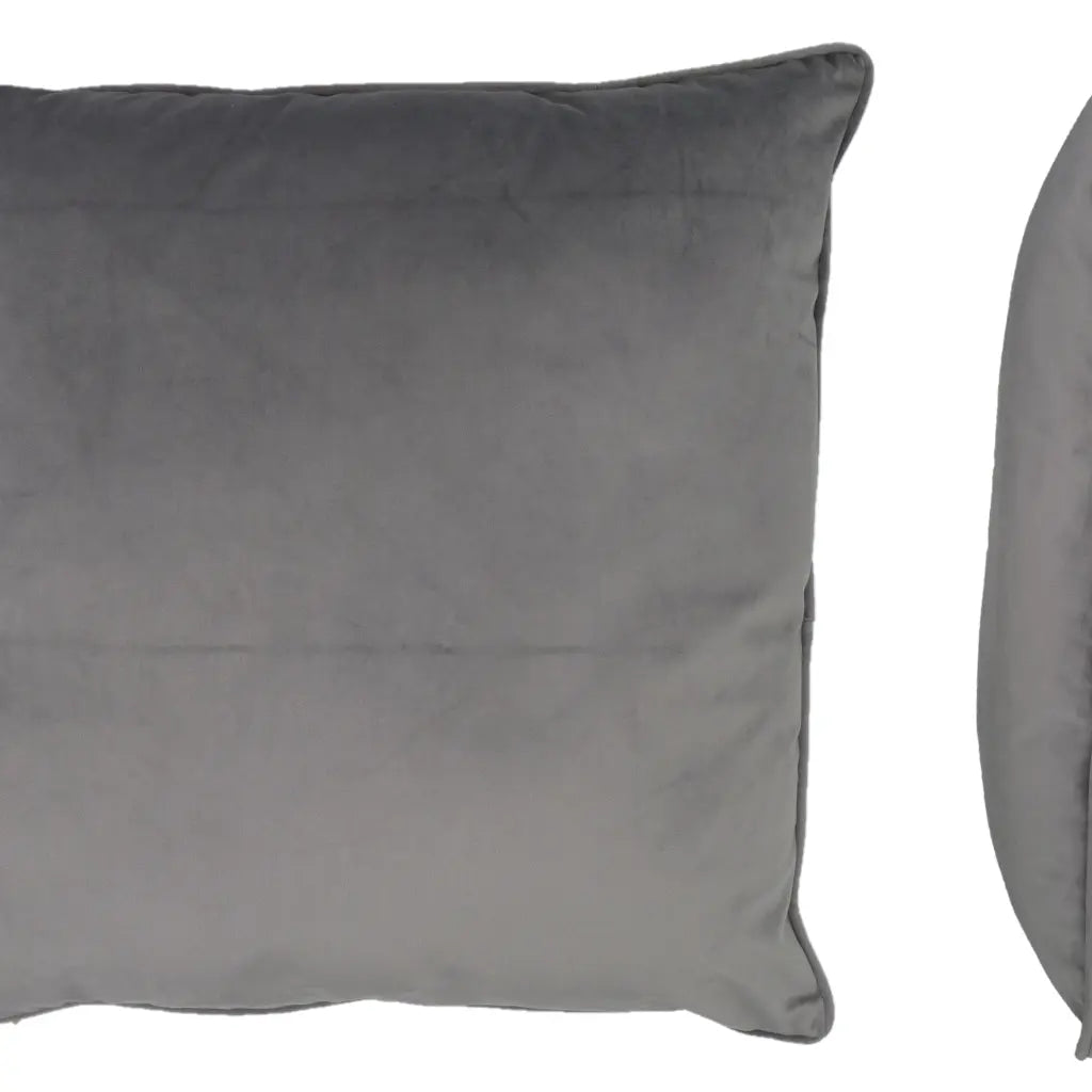 Berkshire Velvet Cushion Cover and Filled Cushion 22" x 22" (55cm x 55cm) by Sundour