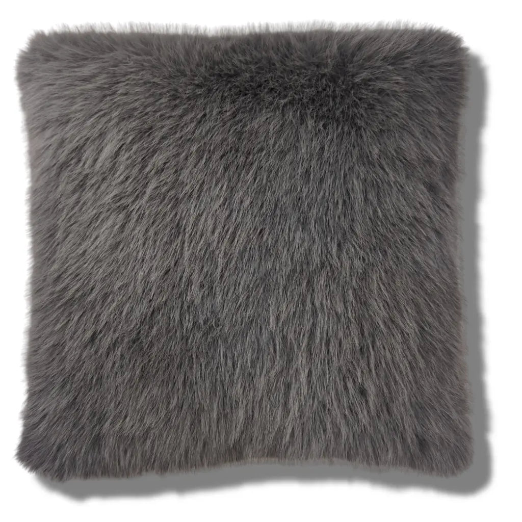 Chelsea Fur Cushion Cover and Filled Cushion 18" x 18" (45cm x 45cm) by Sundour