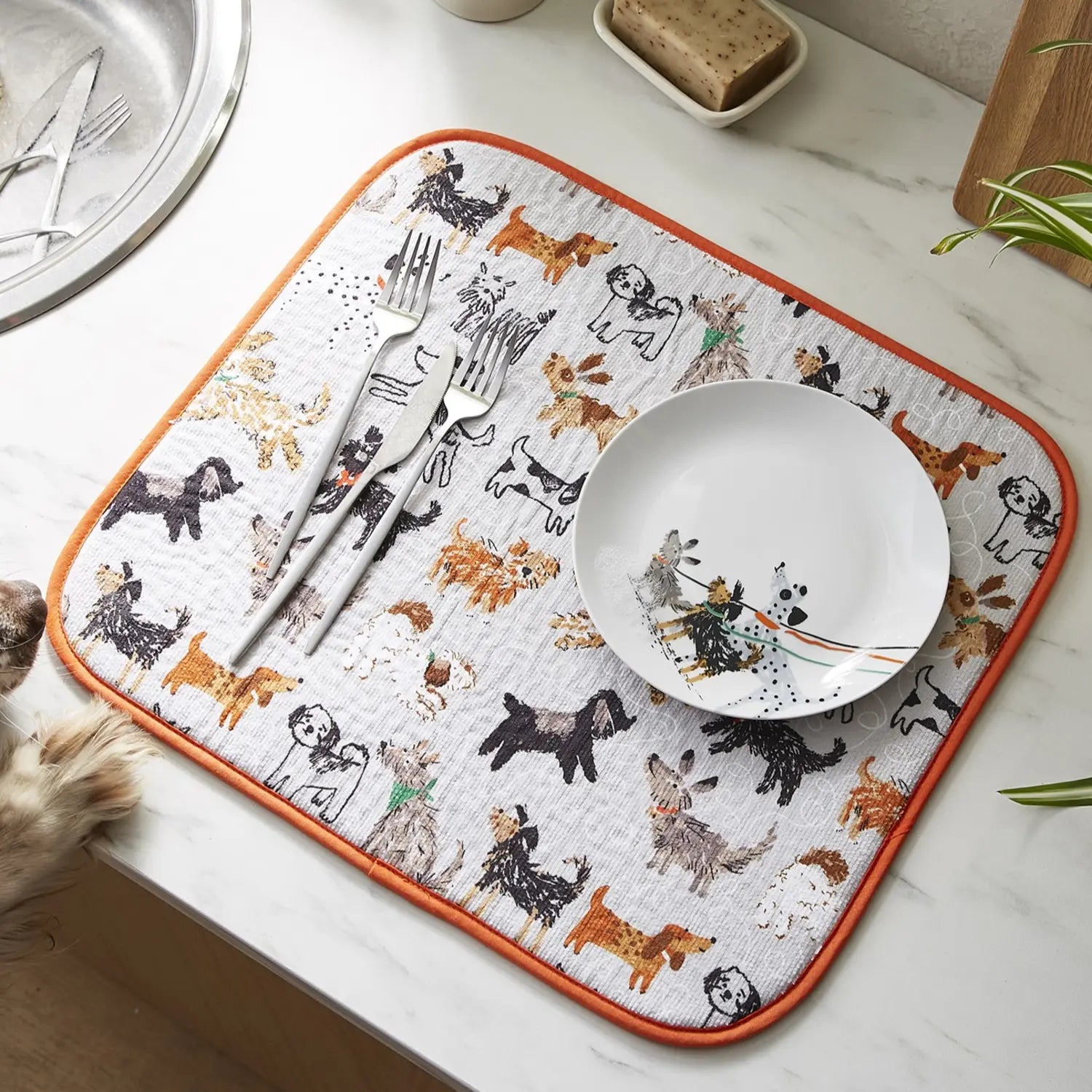 Dog Days Kitchen Collection by Ulster Weavers