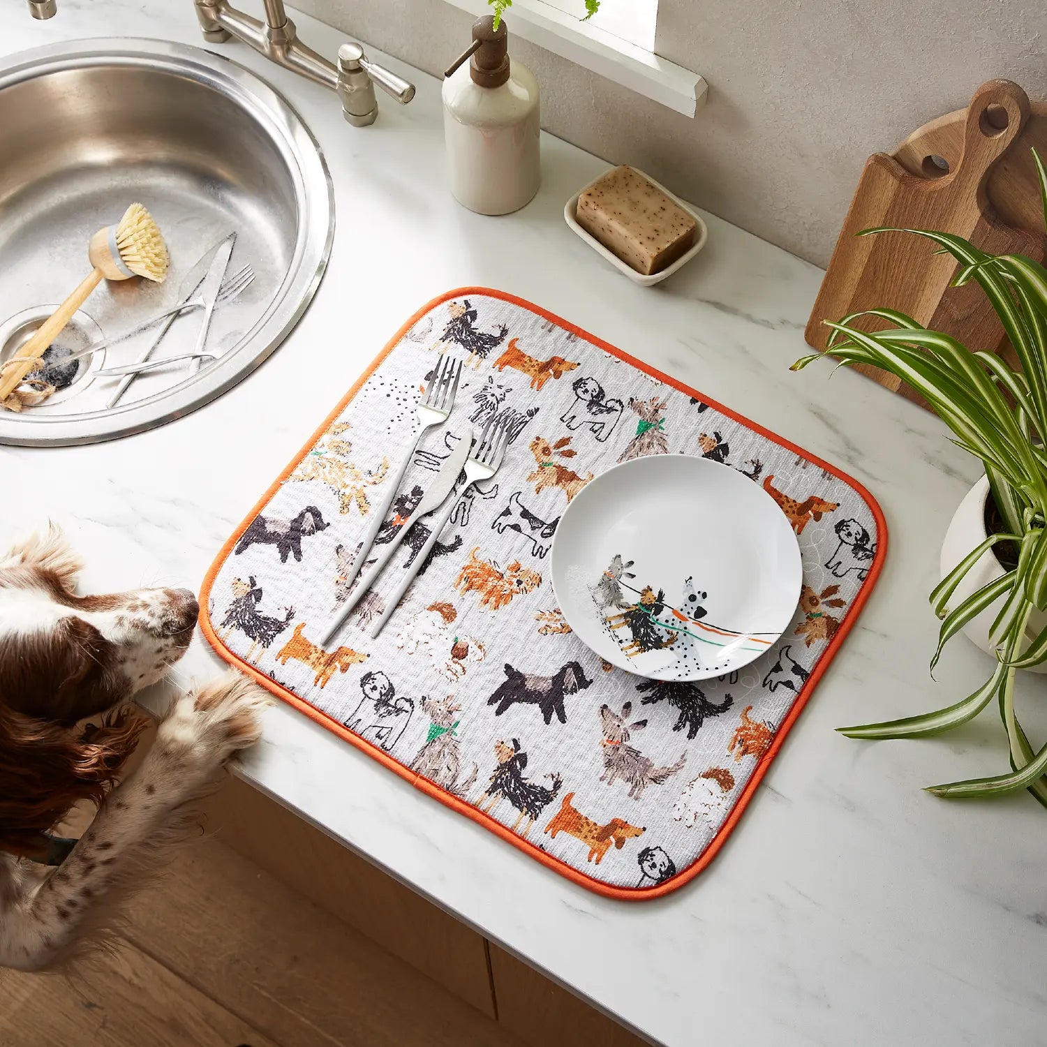 Dog Days Kitchen Collection by Ulster Weavers