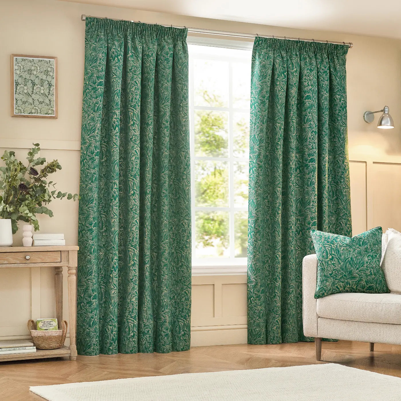 Grantley Tape Top Pencil Pleat Curtains by Wylder