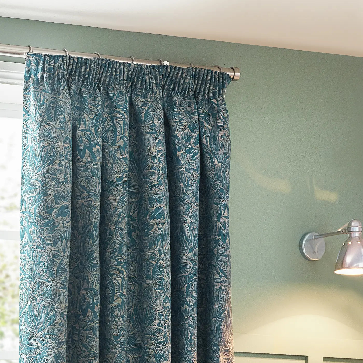Grantley Tape Top Pencil Pleat Curtains by Wylder