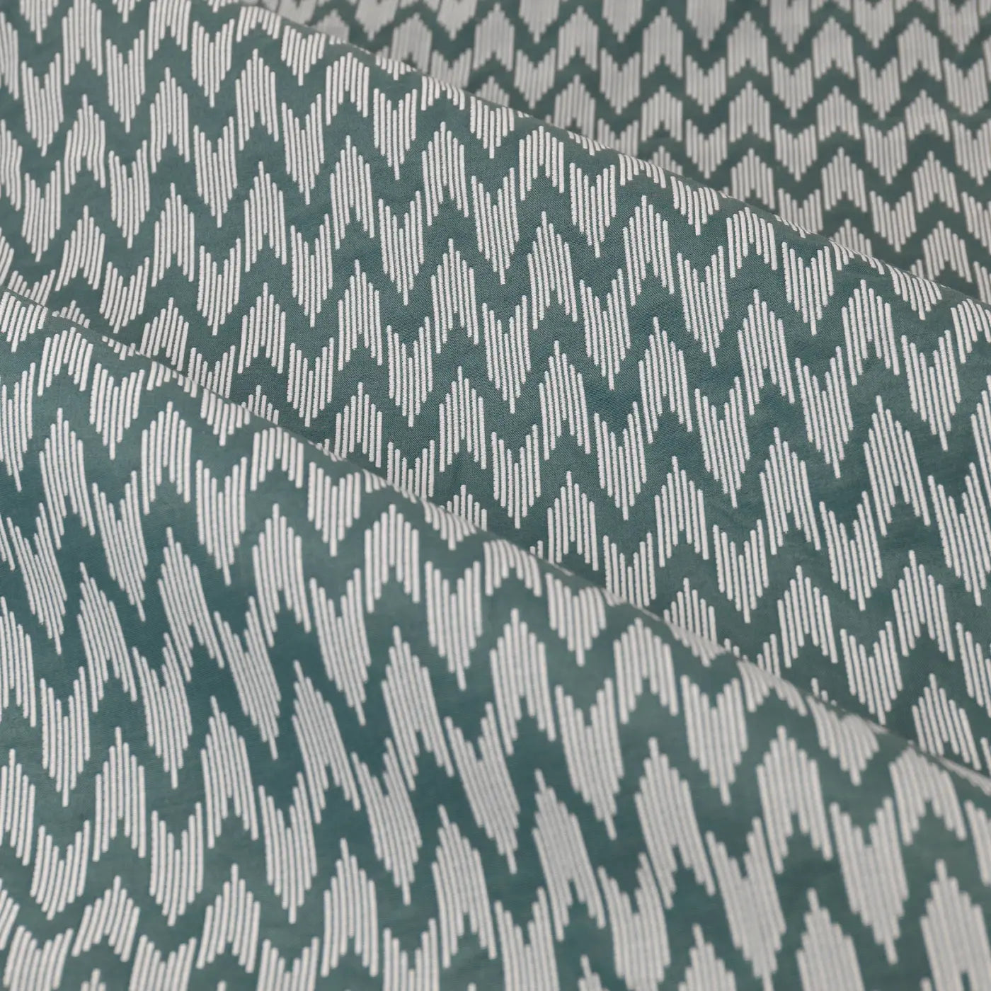 Hutton Tape Top Pencil Pleat Curtains by Sanderson