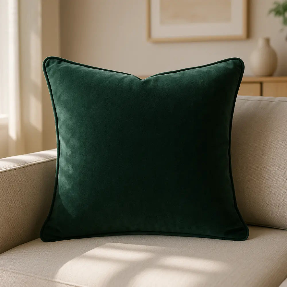 Lille Velvet Cushion Cover Made to Order by Style Furnishings