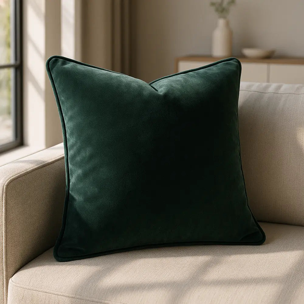 Lille Velvet Cushion Cover Made to Order by Style Furnishings