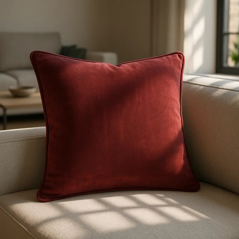 Lille Velvet Cushion Cover Made to Order by Style Furnishings