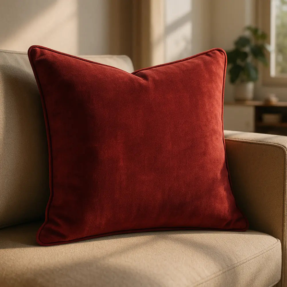 Lille Velvet Cushion Cover Made to Order by Style Furnishings
