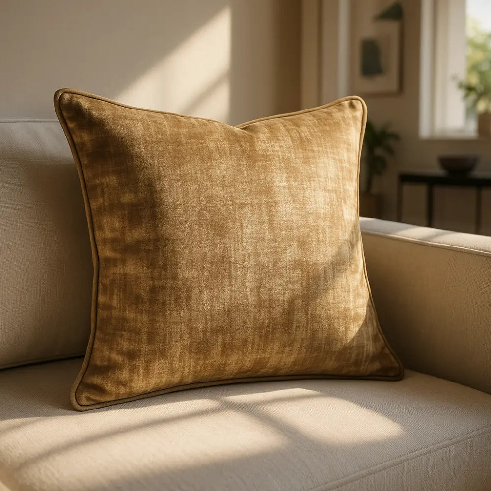 Lille Velvet Cushion Cover Made to Order by Style Furnishings