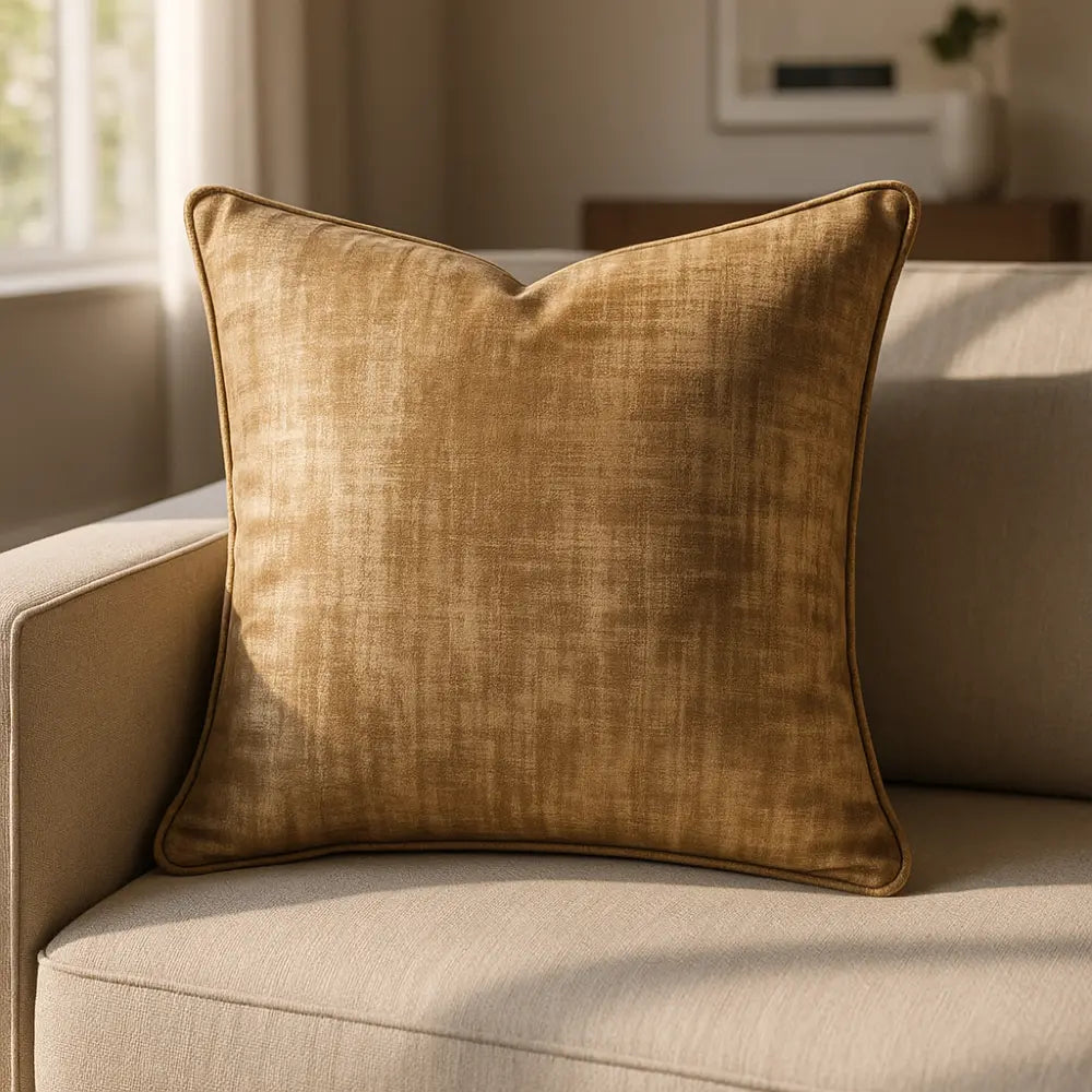 Lille Velvet Cushion Cover Made to Order by Style Furnishings