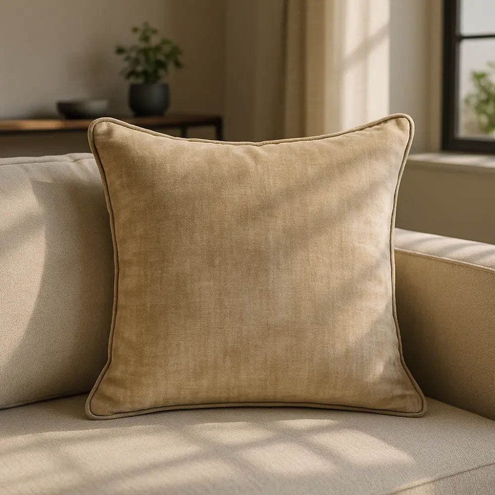 Lille Velvet Cushion Cover Made to Order by Style Furnishings