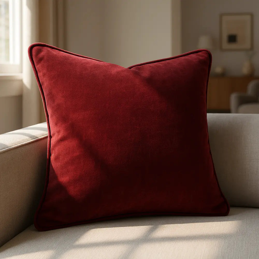 Lille Velvet Cushion Cover Made to Order by Style Furnishings