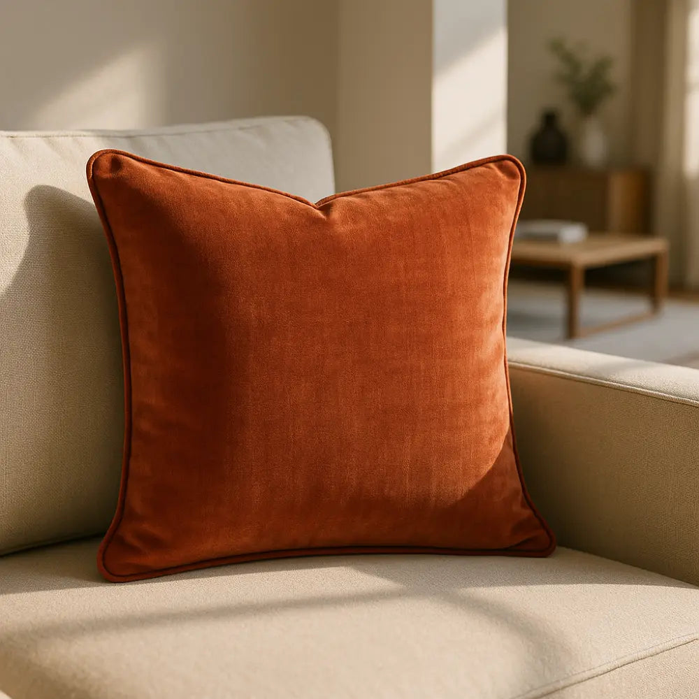 Lille Velvet Cushion Cover Made to Order by Style Furnishings