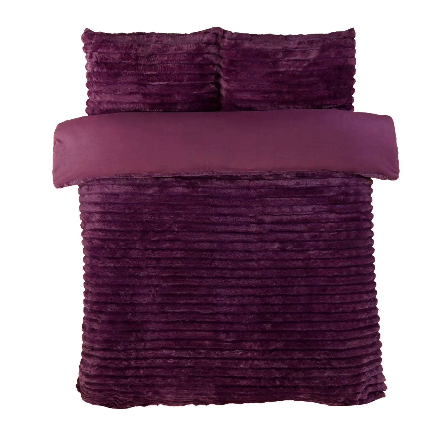 Rabbit Faux Fur Duvet Cover Set by Rapport Home