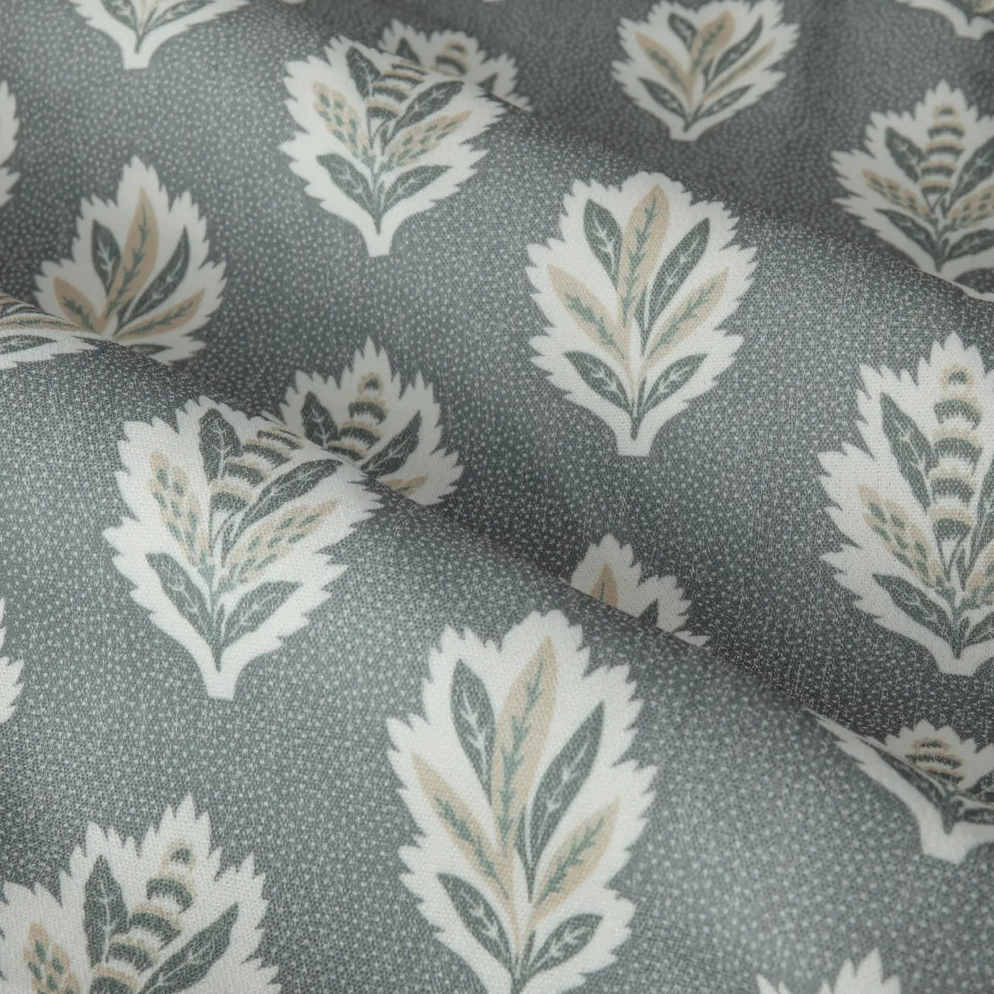 Sessile Leaf Tape Top Pencil Pleat Curtains by Sanderson