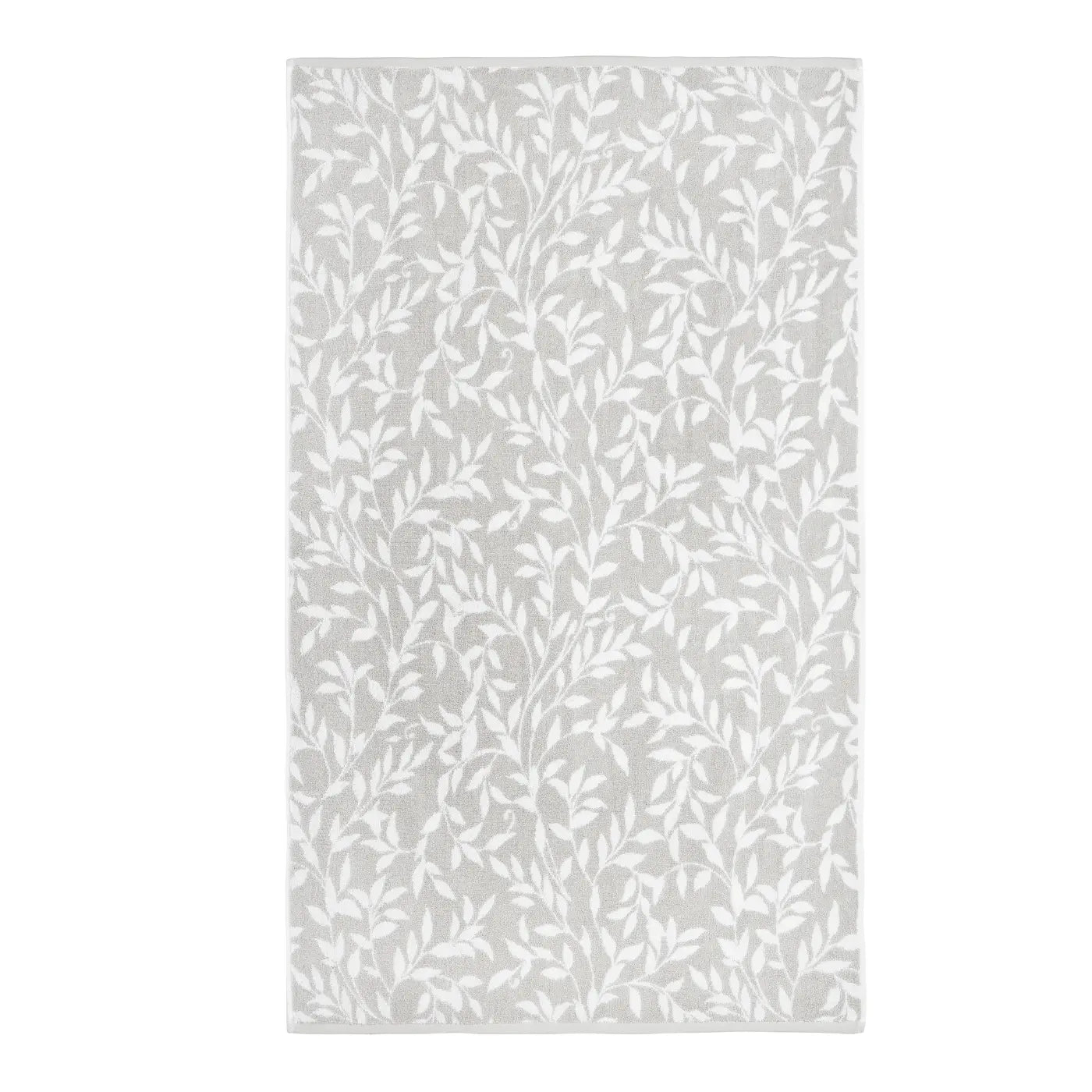 Sandringham Jacquard Leaf 550 gsm Towel by Fusion