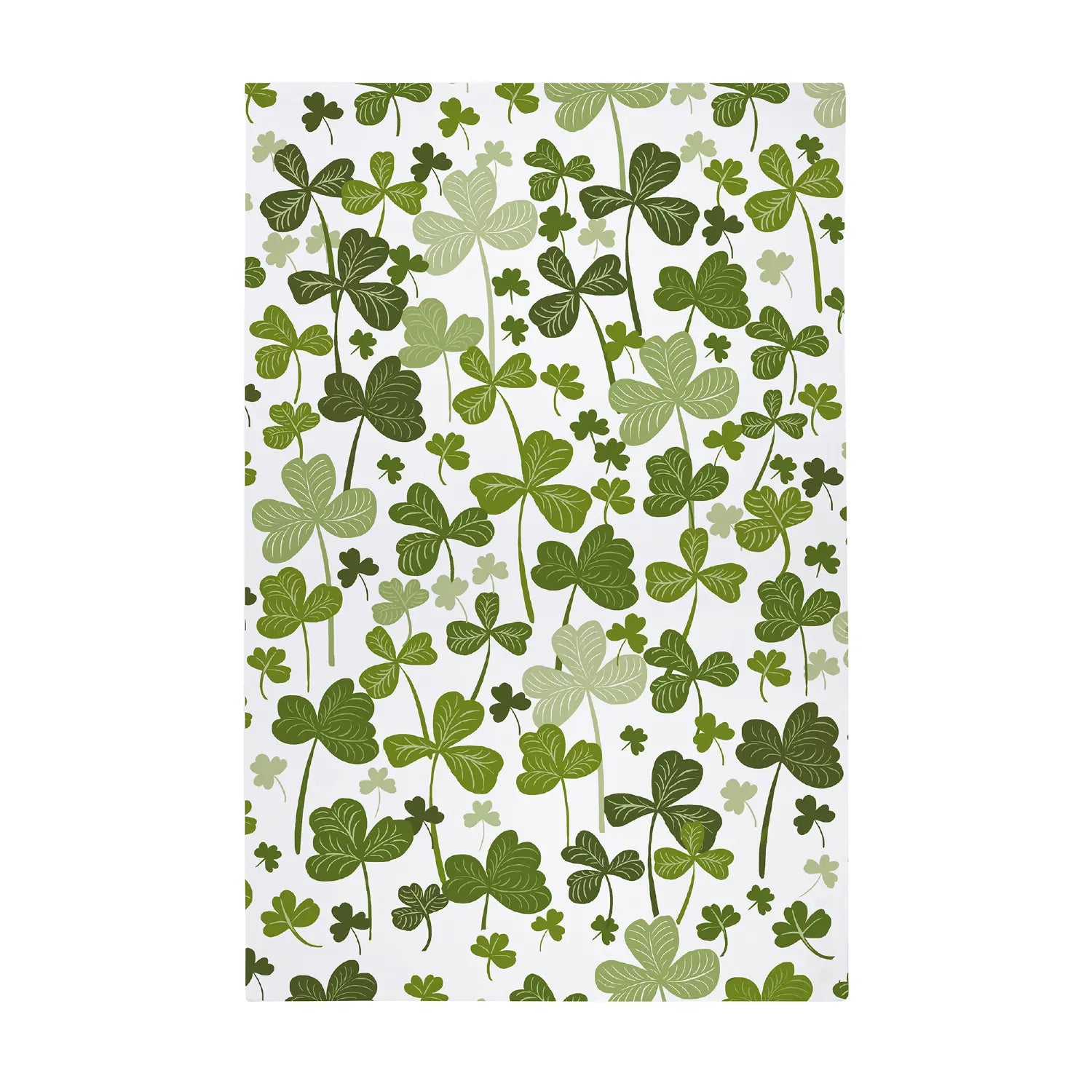 Shamrocks Cotton Tea Towel by Ulster Weavers