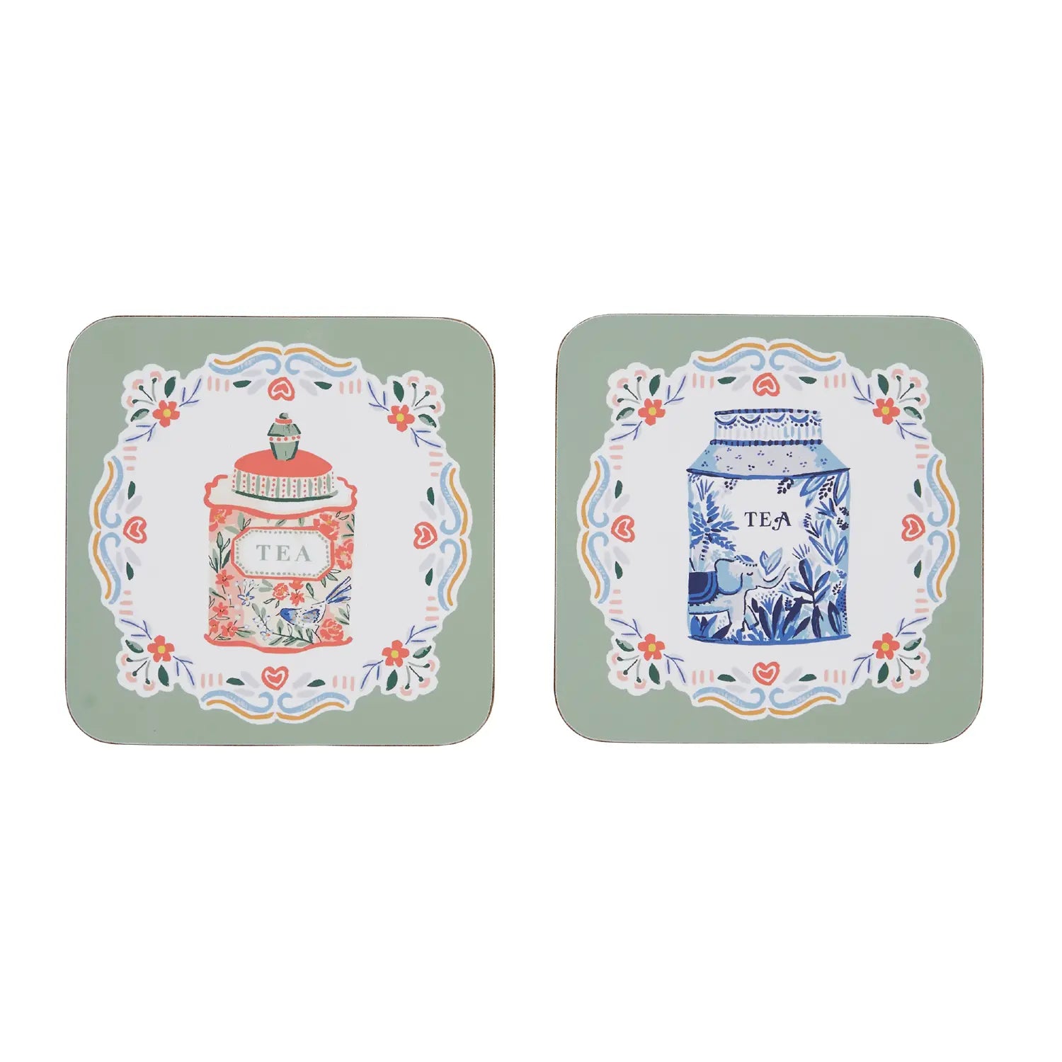 Tea Tins Kitchen Collection by Ulster Weavers