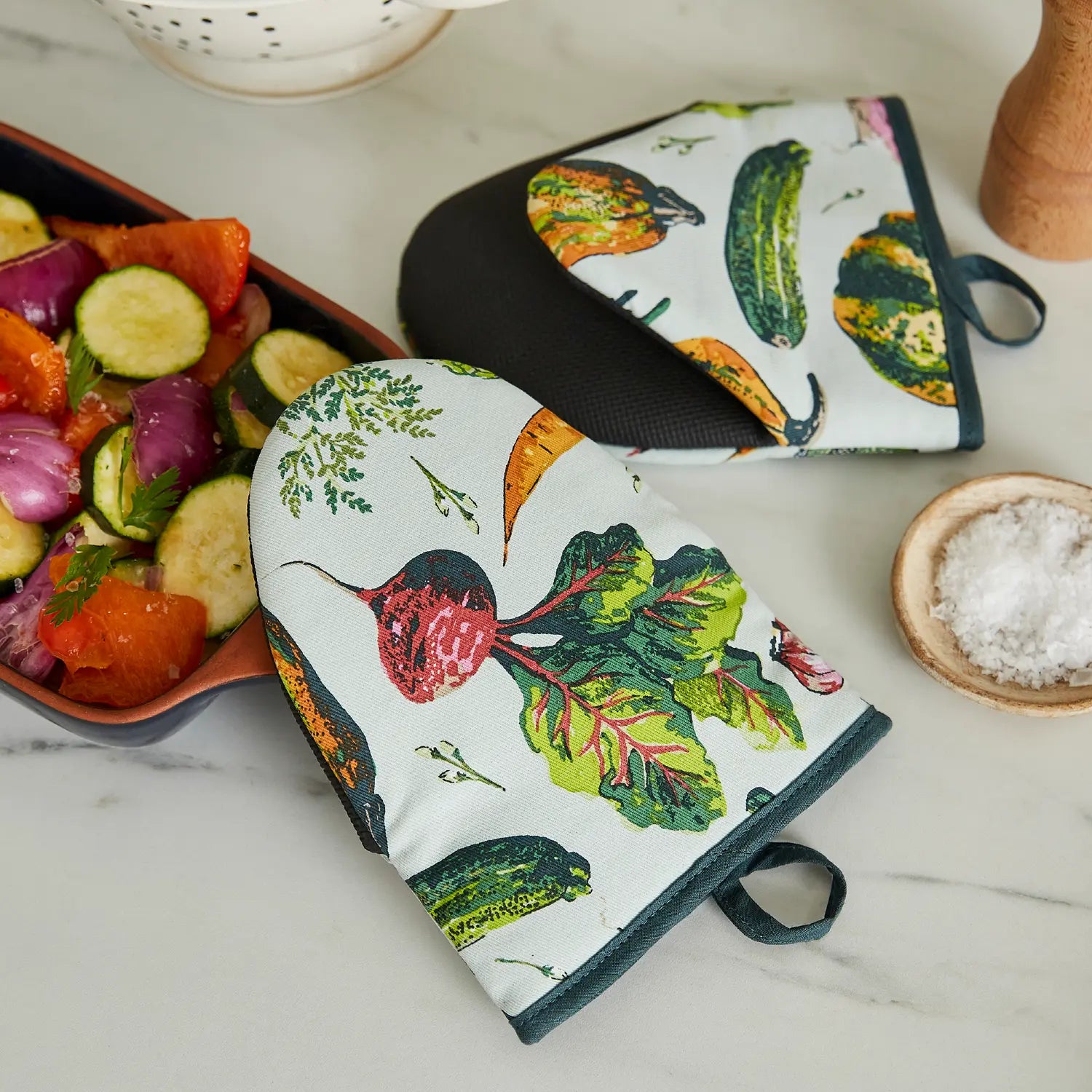 Vegetable Medley Kitchen Collection by Ulster Weavers