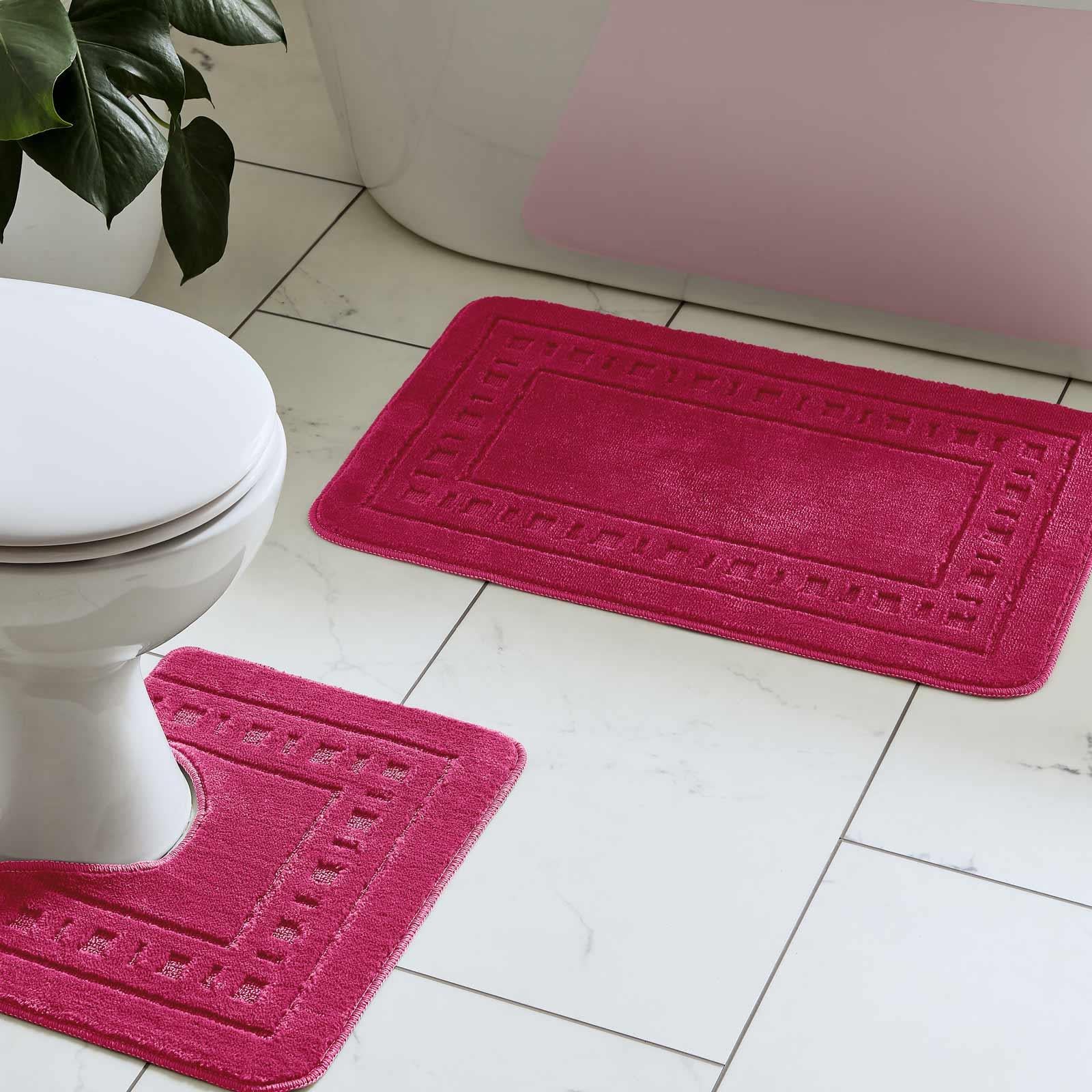 Armoni Bath Mat & Pedestal Bathroom Set by Catherine Lansfield