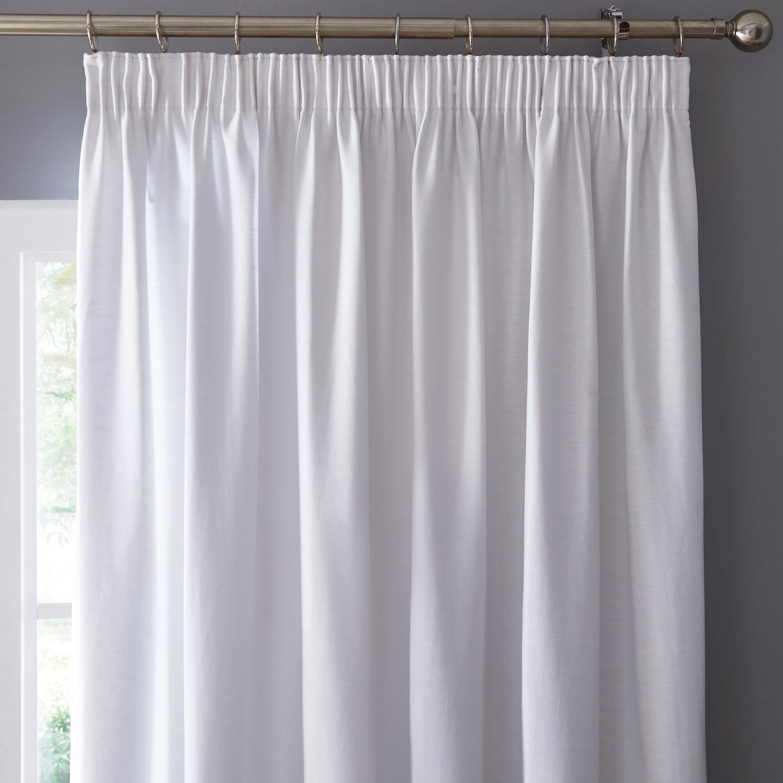 Dijon Blackout Tape Top Pencil Pleat Curtains by Fusion