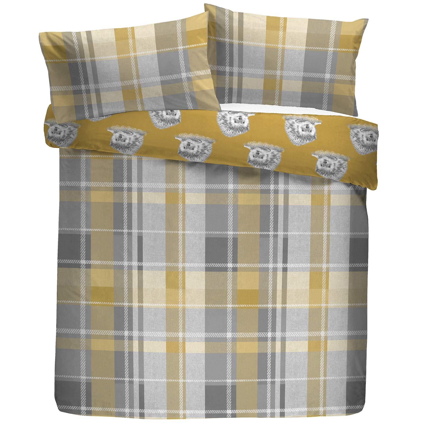 Colville Check Flannelette Brushed Cotton Duvet Cover Set by Dreams & Drapes Lodge