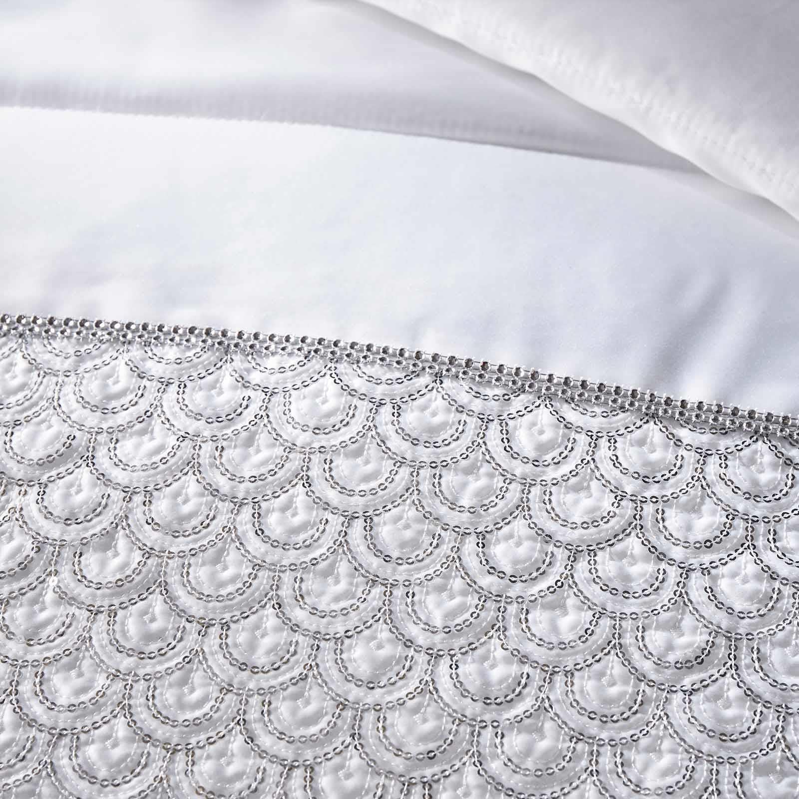 Deco Sequin Bedspread 240cm x 260cm by Catherine Lansfield