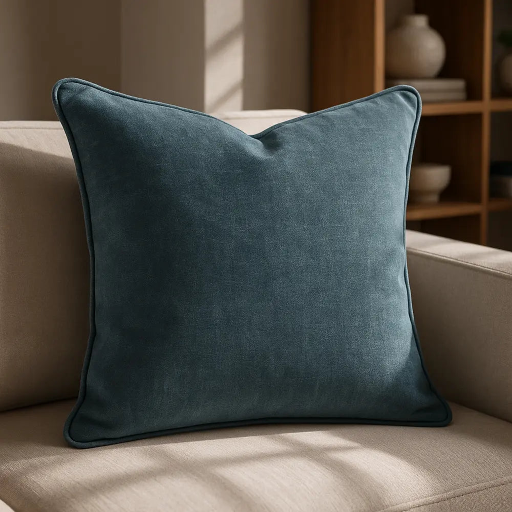 Braga Velvet Cushion Cover Made to Order by Style Furnishings