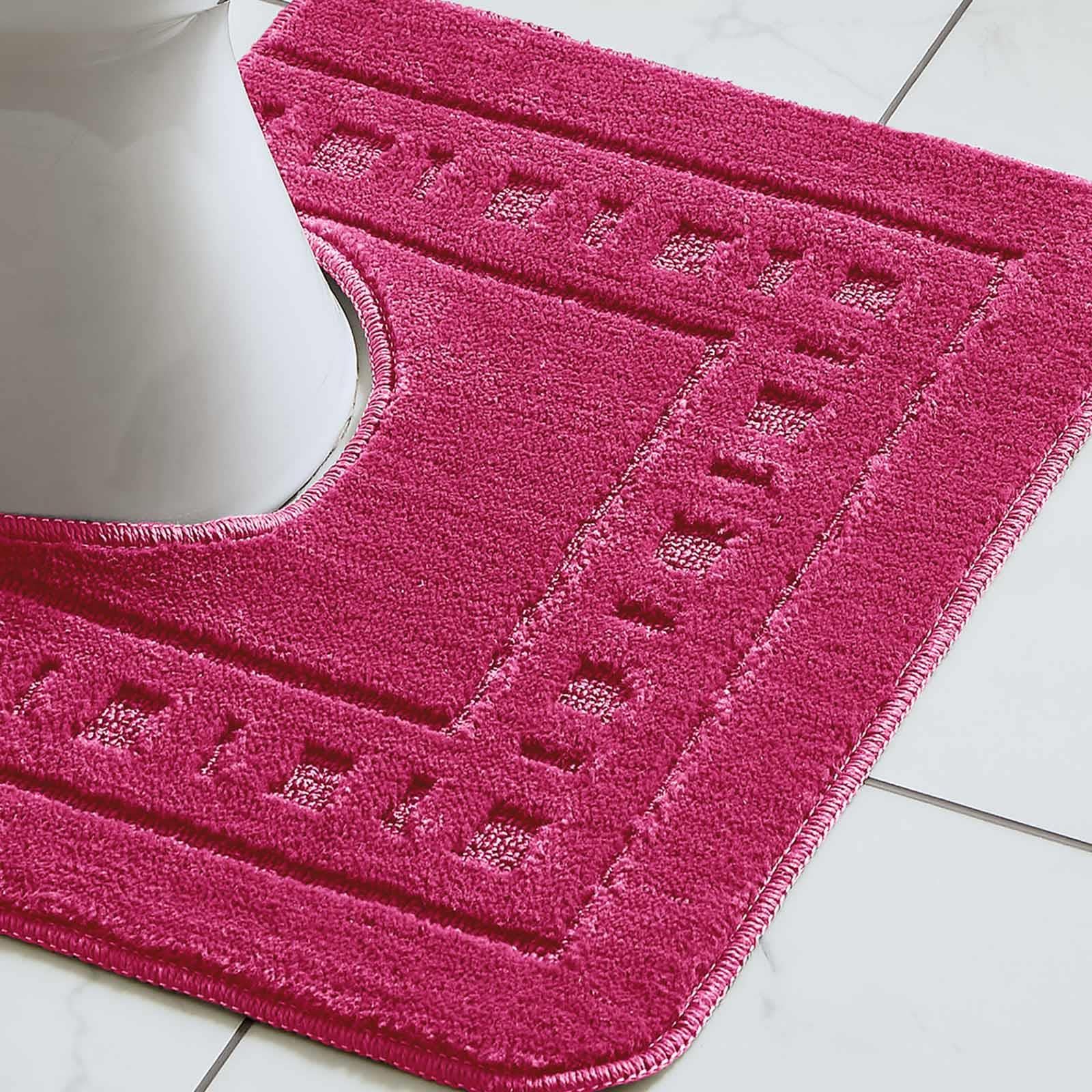 Armoni Bath Mat & Pedestal Bathroom Set by Catherine Lansfield