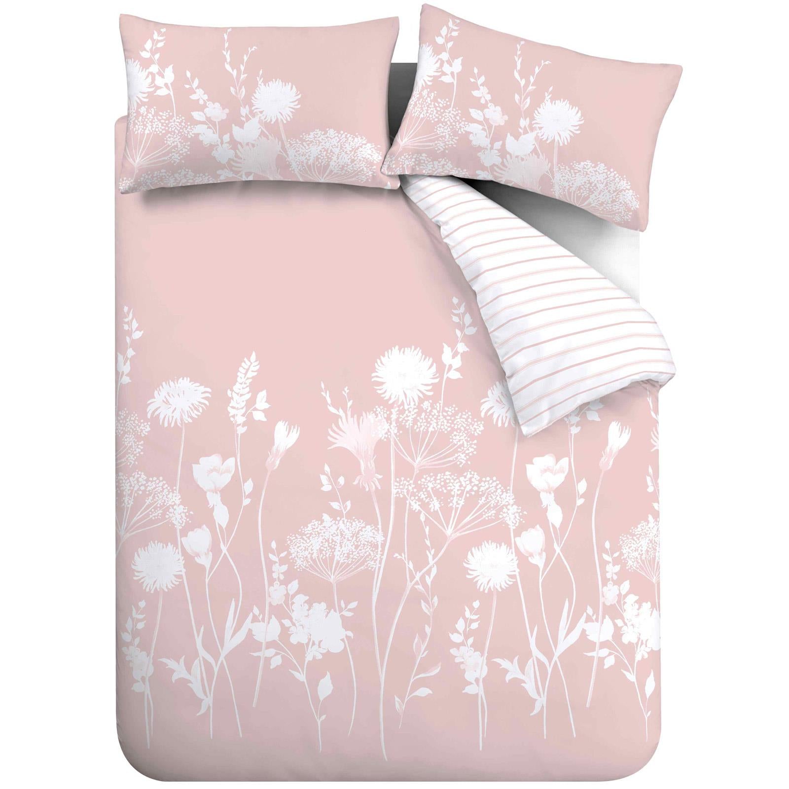 Meadowsweet Floral Duvet Cover Set by Catherine Lansfield